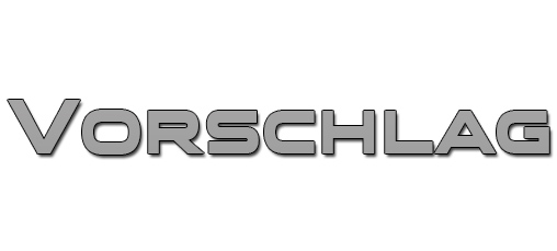 Vorschlag-Design