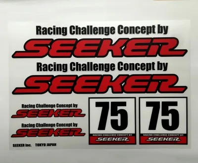 Seeker Racing Challenge Concept Sticker Pack