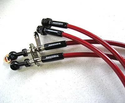 Seeker Red Coat Braided Lines