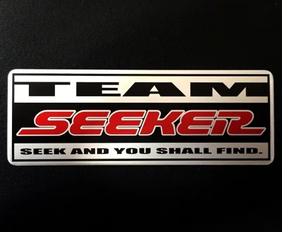 Seeker Team Sticker (100mm x 36mm)