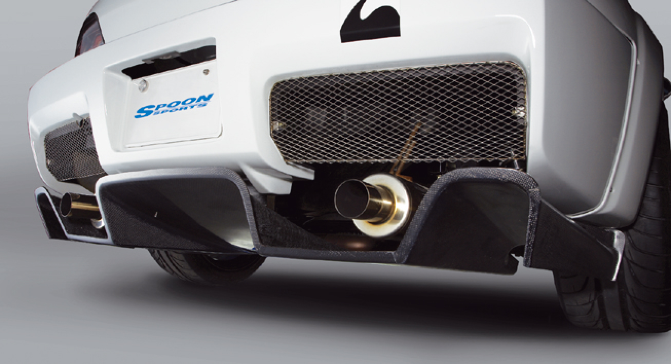 Spoon S-Tai Carbon Rear Diffuser