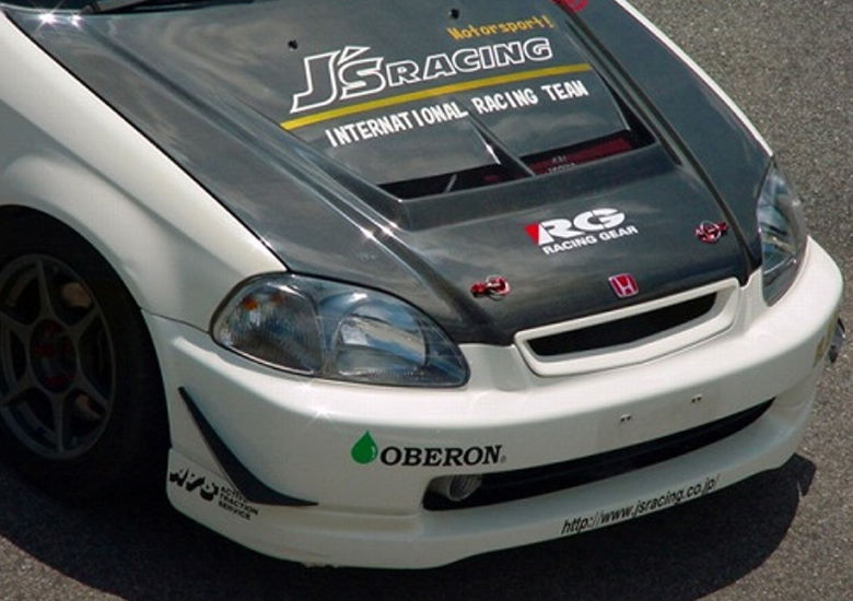 J's Racing Aero Bonnet TYPE S (FRP)