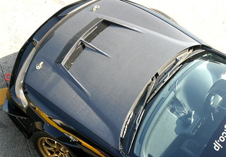 J's Racing Aero Bonnet Type S (FRP)