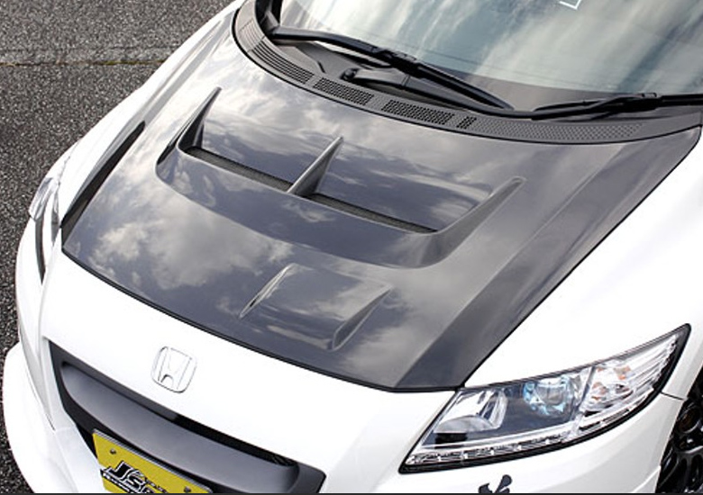 J's Racing Type S Bonnet (Carbon/FRP)