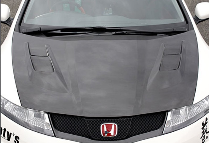 J's Racing Aero Bonnet Type V (Carbon/FRP)