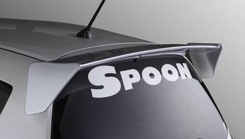 Spoon 800mm Team Sticker (Black)