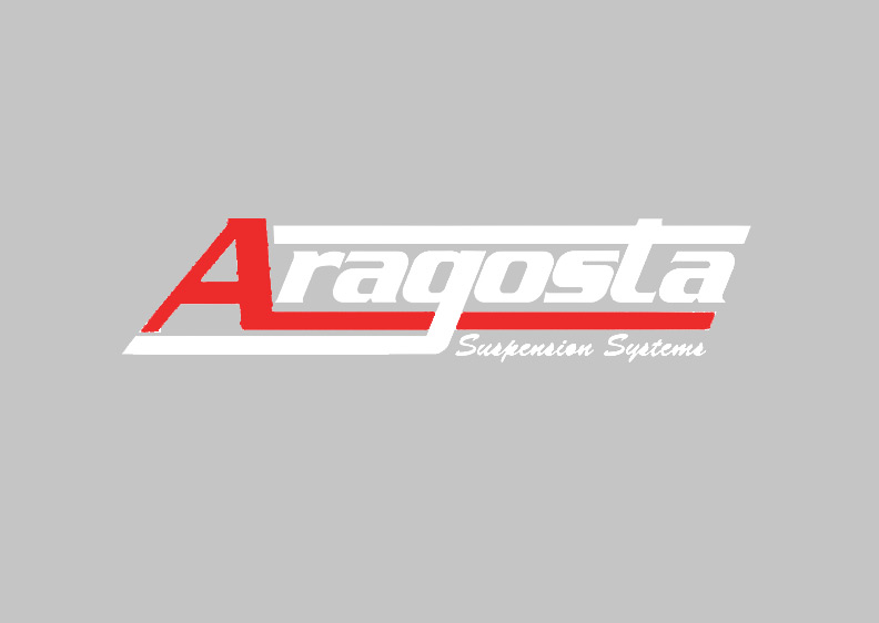 Aragosta Suspension Systems Sticker (White and Red)