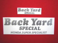 Backyard Special Honda Super Specialist Large Sticker