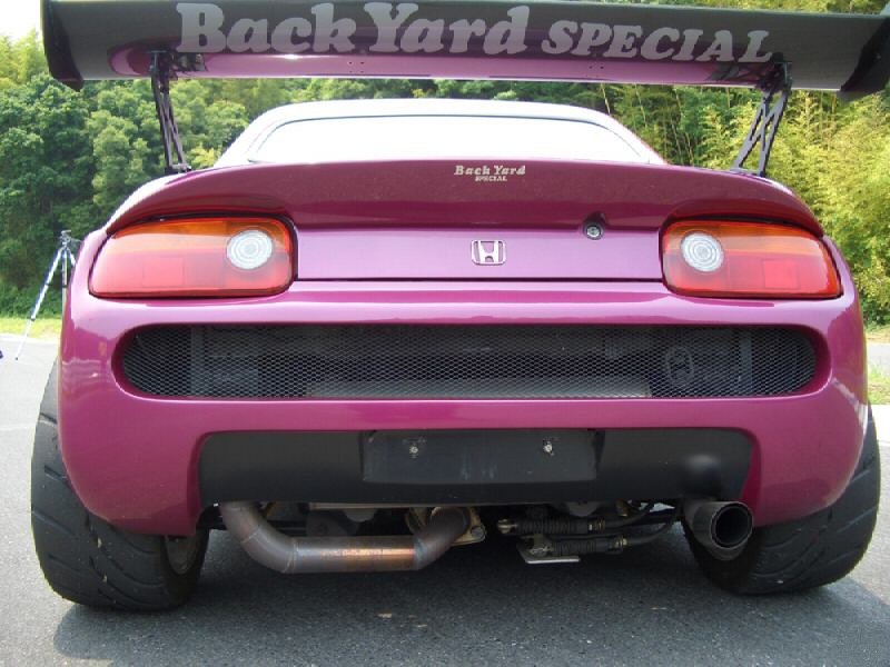 Backyard Special Rear Aero Bumper (FRP)