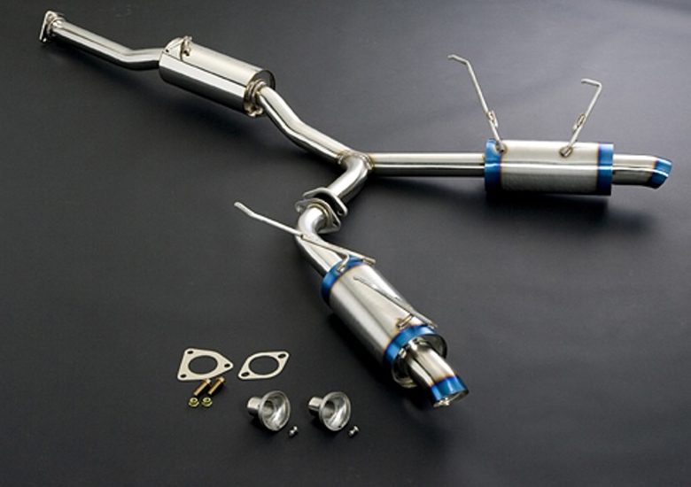 J's Racing C304 Stainless 60RS Exhaust System (Double)