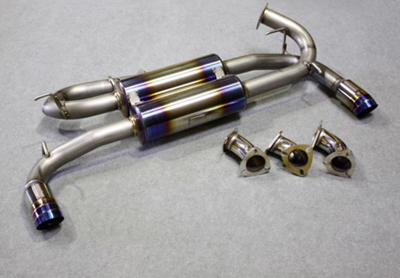 J's Racing FX-Pro 60RS Dual Titanium Exhaust Muffler