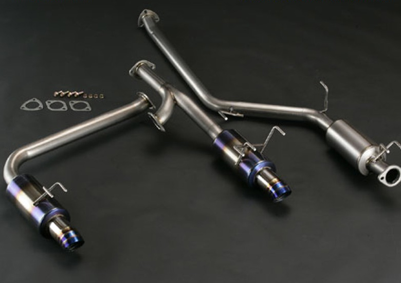 J's Racing FX-Pro 70RS Dual Titanium Exhaust System