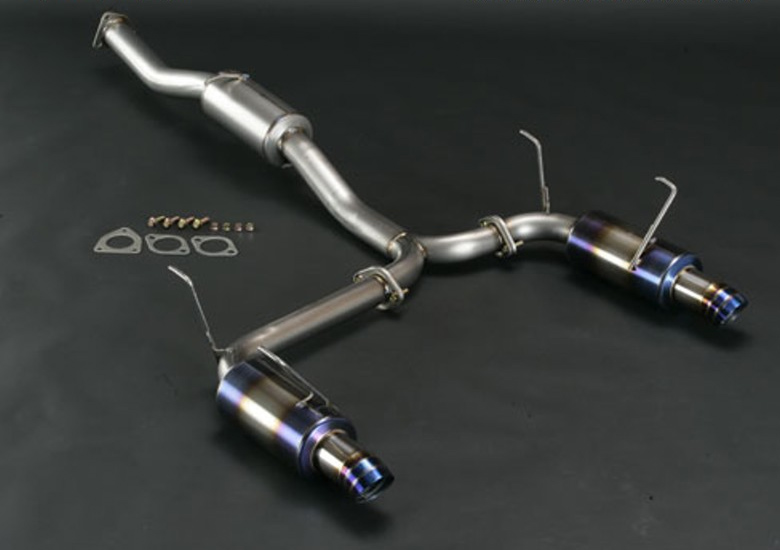 J's Racing FX-Pro 70RS Dual Titanium Exhaust System