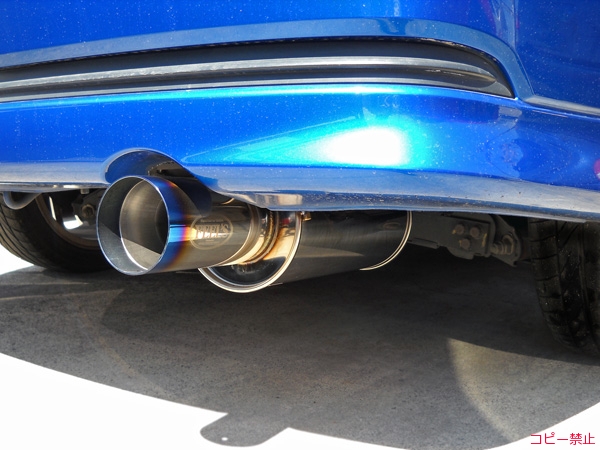 FEEL's Sonic Titanium/Stainless Exhaust System