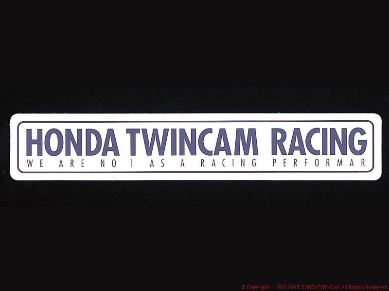 FEEL's Honda Twincam Racing Sticker