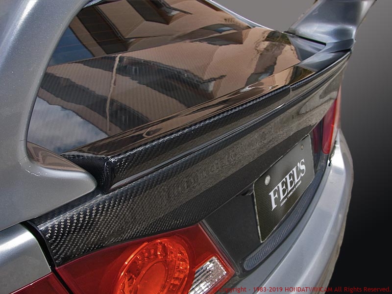 FEEL's Bootlid Spoiler (Plain Weave Carbon)