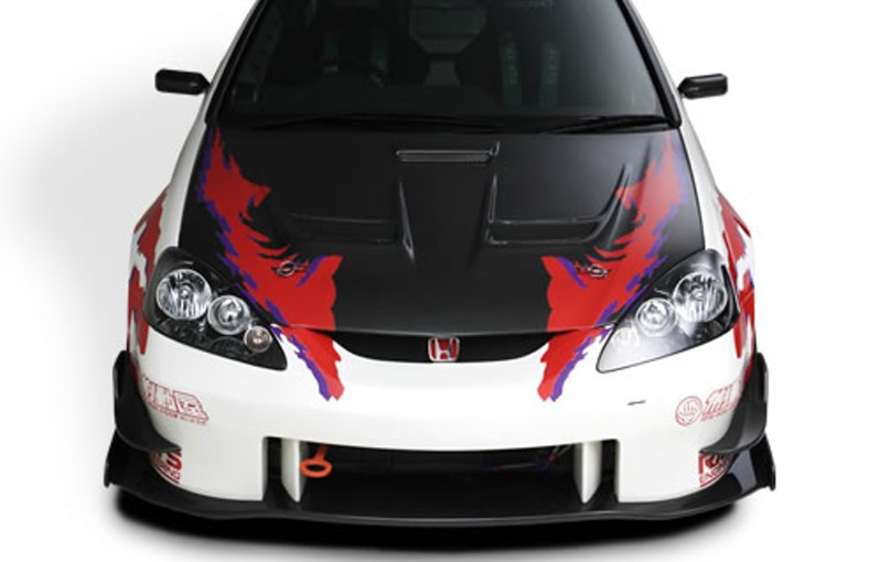 J's Racing Type-S Front Bumper (FRP with Carbon UnderPanel)