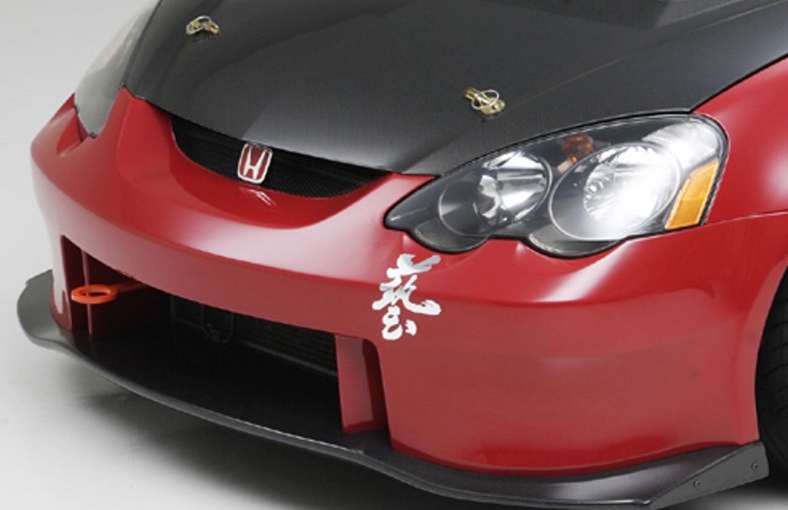 J's Racing Type-S Front Bumper (FRP with Carbon UnderPanel)