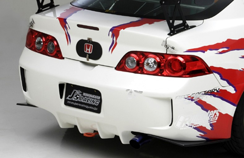 J's Racing Type-S Rear Bumper (FRP with FRP Rear Canards)