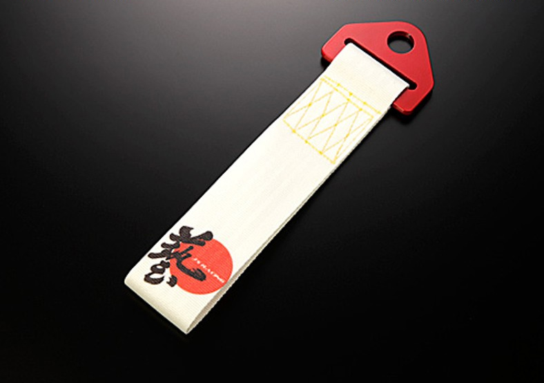 J's Racing Red Tow Strap