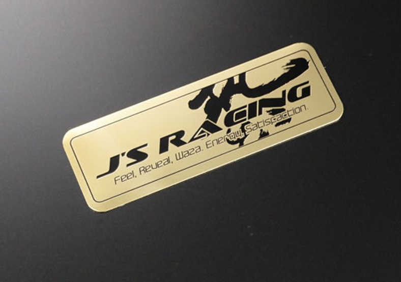 J's Racing Waza Sticker (9x3cm)