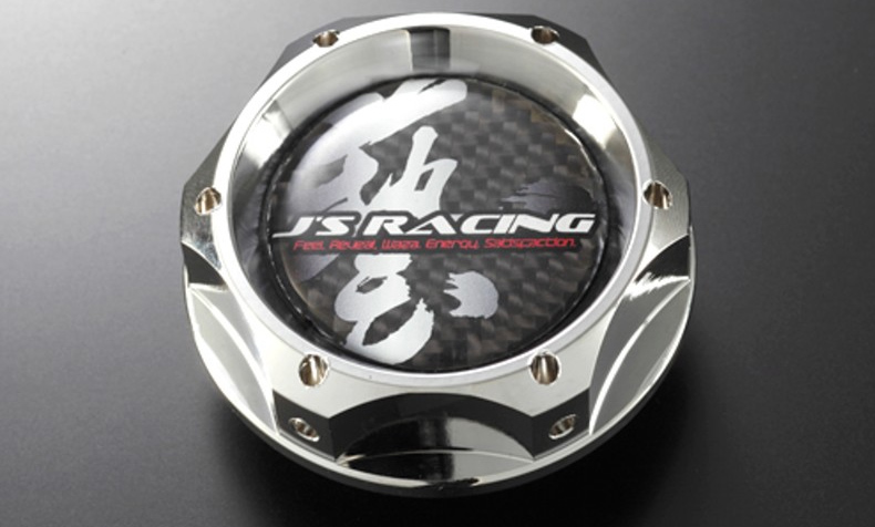 J's Racing Oil Filler Cap (Metallic Silver)