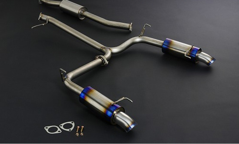 J's Racing R304 Stainless Steel 60RS Exhaust System (Double)