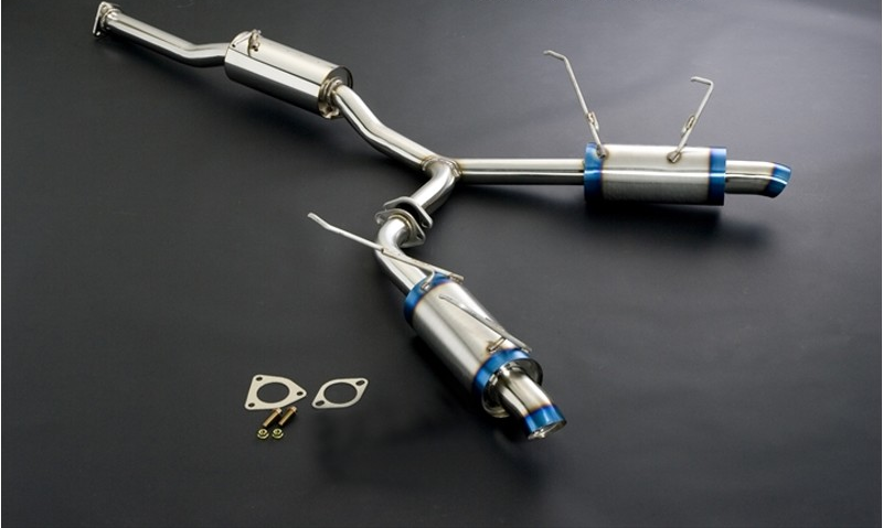 J's Racing R304 Stainless Steel 60RS Exhaust System (Double)