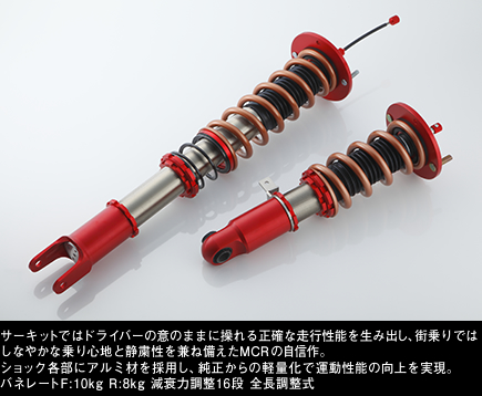 MCR Crimson Coilover Kit