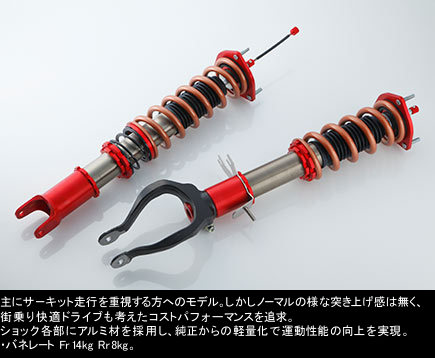 MCR Crimson Spec AA Coilover Kit