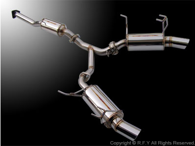 Racing Factory Yamamoto GT Exhaust System Version 2 (Double)