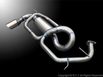 Racing Factory Yamamoto GT Exhaust System Version 2 (Stainless)