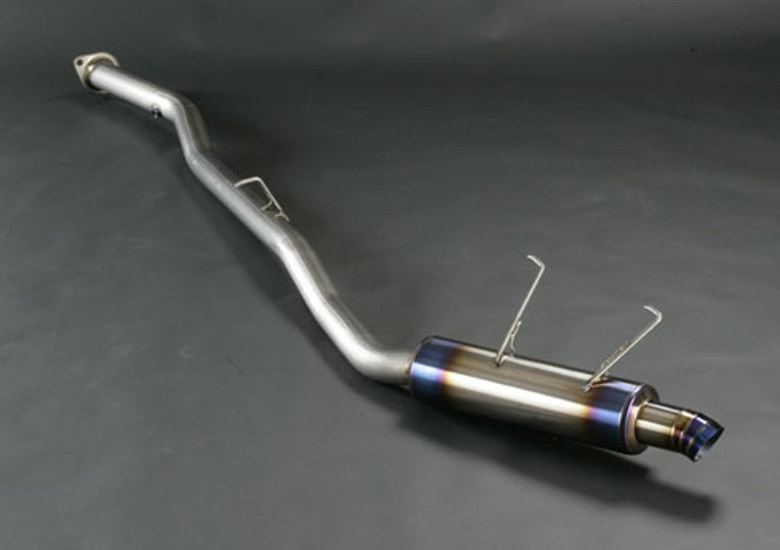 J's Racing T304 Semi Titanium 70RR Exhaust System (Single)